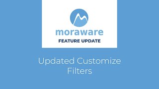 WN Updated Customize Filters [upl. by Tigram548]