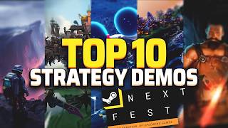 Top 10 Strategy Game Demos  Steam Next Fest June 2024 [upl. by Ecinereb]