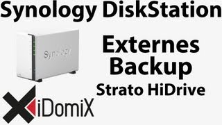 Synology DiskStation Backup in die Cloud Strato HiDrive [upl. by Garihc]