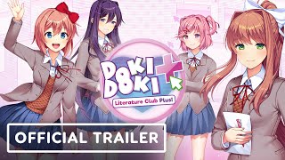 Doki Doki Literature Club Plus  Official Exclusive Announcement Trailer  Summer of Gaming 2021 [upl. by Hgielsel]