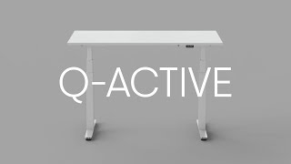 QACTIVE sitstand desks by NARBUTAS [upl. by Rustin]