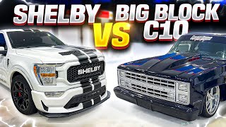 Shelby Super Sport Vs C10 Big Block Reaper [upl. by Bakeman]