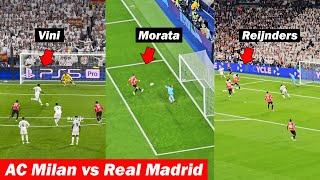 Thiaw Morata amp Reijnders Scores As AC Milan beat Real Madrid 31 in the Champions League [upl. by Adnuhsed]