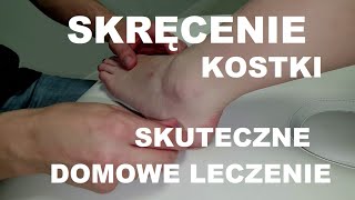 Skręcenie kostki cz1 REHABILITACJA SZYBKIE ROZWIĄZANIA [upl. by Kcirddot]