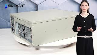 SINSMART industrial 4U rackmount pcSIN 610L JH110MA [upl. by Airolg865]