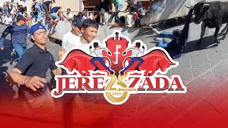 Así se vivió la JEREZADA 2024  UNA PAMPLONADA EN ZACATECAS [upl. by Enaffit]