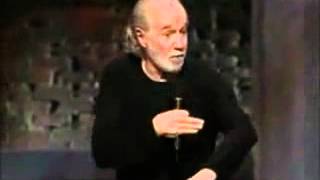 George Carlin  Slug Fest and Male Cliches [upl. by Etnomal]