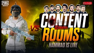 1 IN SCRIMS   PUBG MOBILE  GTL HAMMAD IS LIVE [upl. by Nwahsyt]