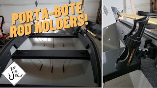 The BEST Rod Holders for the PortaBote [upl. by Yatnod]