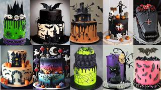 😈Halloween Cake Design 2024Halloween Cake DecoratingHalloween CakeHalloween Cake ideasHalloween [upl. by Hahseram514]