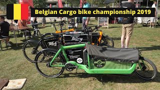 Belgian Cargo bike Championship 2019 Antwerp [upl. by Haneen]