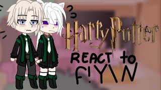 ☆●HOGWARTS REACT TO F YN AS LYNETTE FROM GENSHIN●☆ 《au in description》 [upl. by Shanks]