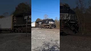 Amazing fall weather to be sitting by the tracks watching Norfolk trains roll by [upl. by Nawuq259]