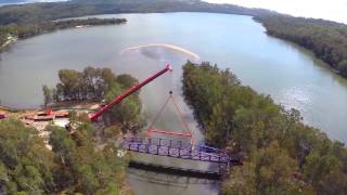 South Creek Bridge  Narrabeen Lagoon Trail [upl. by Sik388]