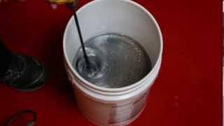 How to Mix in Glitter for Glitter Epoxy Flooring [upl. by Josefa]