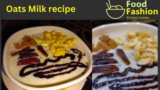 Overnight Oats Recipe  Oats Milk Breakfast Recipe by Food Fashion Foodfashion1 [upl. by Elleirol279]