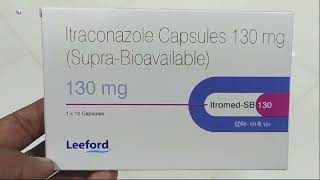 Itromed SB 130 Capsule  Itraconazole Capsules 130 mg SupraBioavailable  Itromed SB Capsules [upl. by Oswin543]