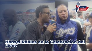 Hansel Robles quotConozco a Gilbert Gomez desde el 2008 tenemos una buena amistadquot [upl. by Evyn]