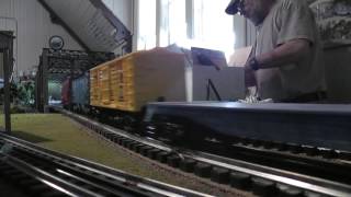 Lionel New York Central Berkshire with Freight Train in HD [upl. by Ela]