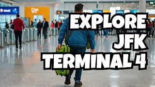 JFK Walking Tour Experience the REAL JFK Terminal 4 in 4K [upl. by Sverre]