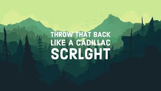 Scrlght  Throw That Back Like A Cadillac Lyrics TikTok Full Song [upl. by Norred]