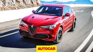 2018 Alfa Romeo Stelvio Quadrifoglio  New 503bhp Hot SUV review  Autocar [upl. by Verras]