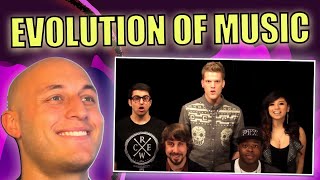 Classical Musicians Reaction amp Analysis PENTATONIX  EVOLUTION OF MUSIC [upl. by Nilesoj368]