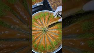 The Best Turkish Baklava In The World baklava dessert shorts [upl. by Yelnoc]