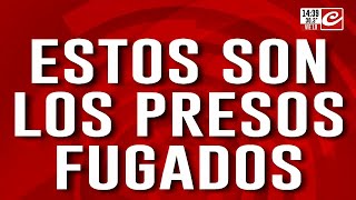 Estos serían los presos fugados de la comisaría [upl. by Natalia]