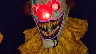 New For 2022 Cackles the clown Party CityHalloween City Animatronic Halloween Prop [upl. by Enamrahc]