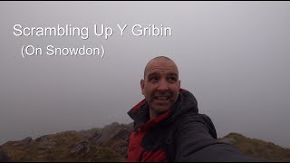 Y Gribin Scramble Snowdon on a VERY Atmospheric Day [upl. by Darryn]