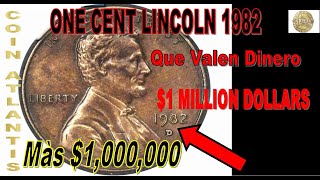 Este centavo de cobre de 1982 vale  1000000 Podría encontrar este raro en su cambio de bolsillo [upl. by Tabby655]