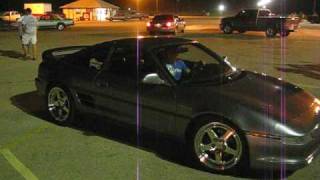 Matts 700whp MR2 being unloaded at the 18th mile in Denton TX [upl. by Fleta]