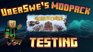 Mehr Technik Create Gearworks ModPack von UberSwe  ModPack Testing [upl. by Asiuol]