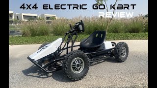 4x4 Electric Go Kart REVIEW [upl. by Alilad]