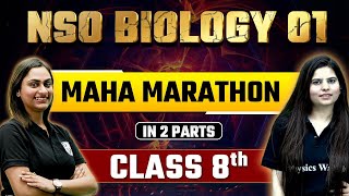 Complete NSO Biology  Class 8th Part 1  SOF Marathon 🔥 [upl. by Ahseenal]