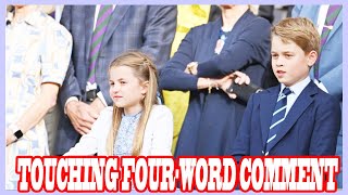 Prince Harrys touching fourword comment about George and Charlotte [upl. by Small598]