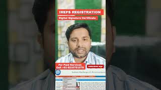 IREPS Online Registration Process  IREPS Vendor Registration kaise kare viral youtube shorts [upl. by Pisarik338]