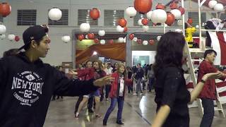 Bon Odori Marília 2017  Kawachi Otoko Bushi [upl. by Leisha17]