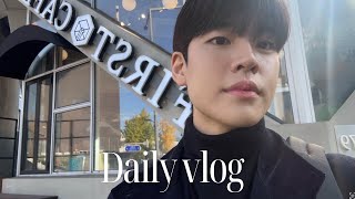 vlog 한강 러닝 🏃  3분 머리 손질법 [upl. by Aetnahs]