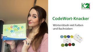 CodeWortKnacker  Rätseln mit Buchstaben [upl. by Eornom]