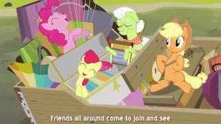 MLPFiM  Apples to the Core  Lyrics on screen  HD [upl. by Eiffe]