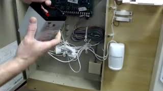 How to Change the Battery in Honeywell and GEInterlogix Concord 4 Alarm Control Panels [upl. by Bard]