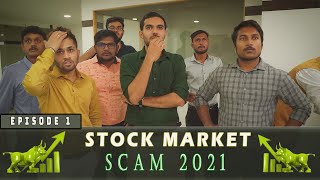 Stock Market Short Film  Scam 2021 Episode 1 stockmarketscamscam2021sharemarkettrading [upl. by Schulman48]