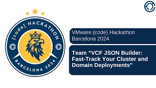 Hackathon Explore Barcelona 2024  Generating JSON for Day 2 Operations in SDDC Manager [upl. by Siari395]