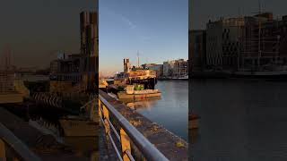 Beautiful Sunset at Samuel Becker Bridge Dublin Ireland viralvideo toursofireland noelhogan [upl. by Onidranreb]