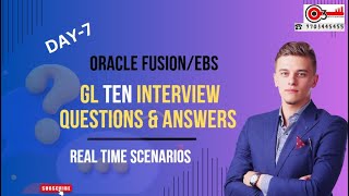 Day7 Oracle FusionEBS GL Ten Interview Questions amp AnswersRealtimescenarioso3technologies [upl. by Friedlander]