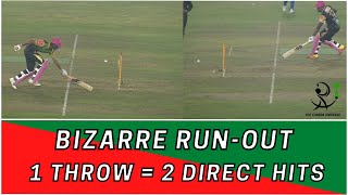 Andre Russells Bizarre RunOut in BPL 2022 [upl. by Werdma]