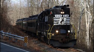 Colebrookdale Railroad Chase With CRR 5128 12724 [upl. by Annairba3]