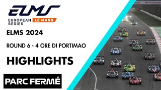 European Le Mans Series 2024  Round 6 4 Ore di Portimao  Highlights [upl. by Keriann]